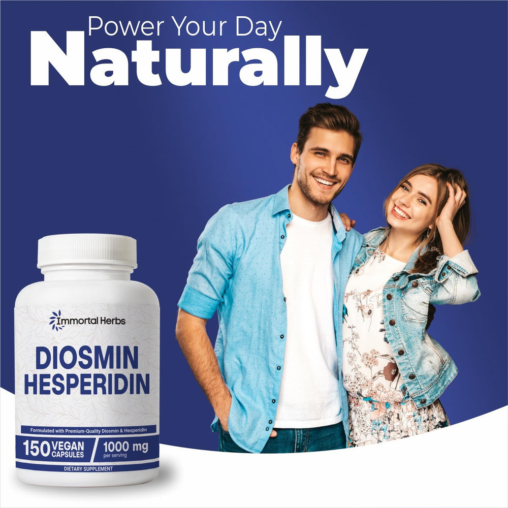 Close-up of Diosmin Hesperidin 1000mg capsules
