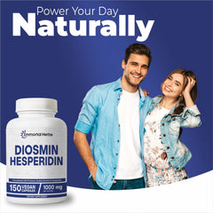 Close-up of Diosmin Hesperidin 1000mg capsules