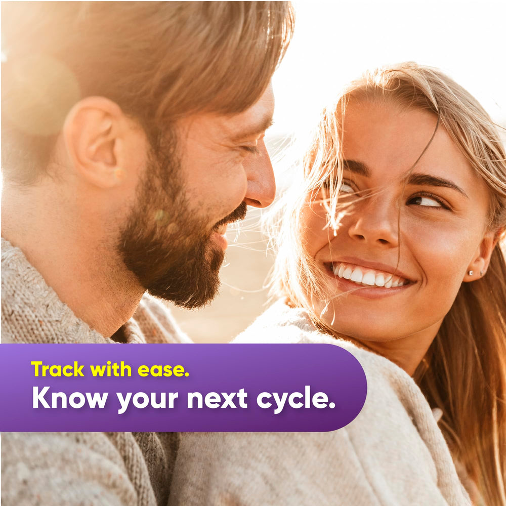 Dip ovulation test strip into urine for results