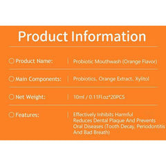 Gum protection and fresh breath benefits graphic