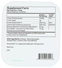 Open pack of 30 DISO B12 strips