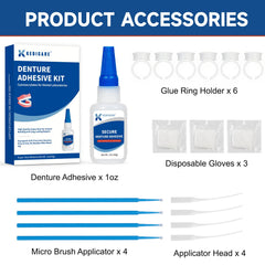 Disposable gloves in kit package
