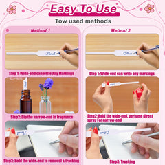 Disposable scent strips size 5.12 x 0.47 inches