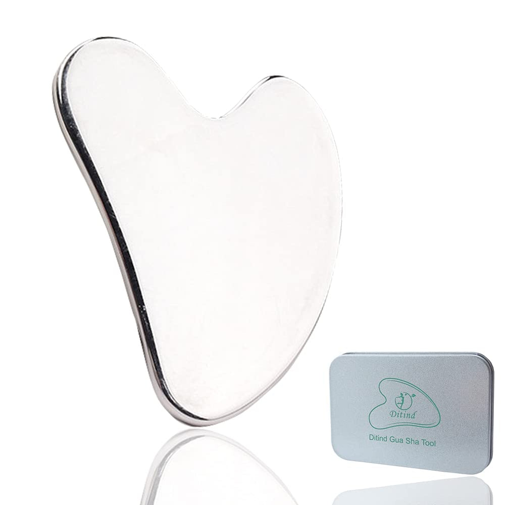 Ditind Gua Sha stainless steel tool for facial use