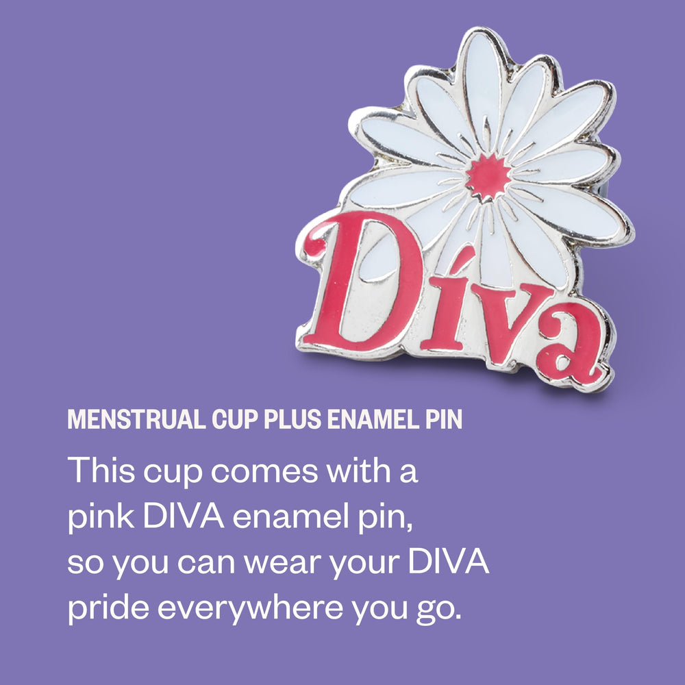 DIVA Cup Model 2 postpartum use demonstrates comfort for wide canals.