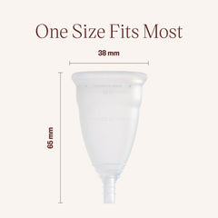 DIVA Cup Model 0 leak-resistant air holes for a secure seal.