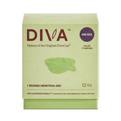 DivaDisc packaging highlights eco-friendly, reusable protection from DivaCup.