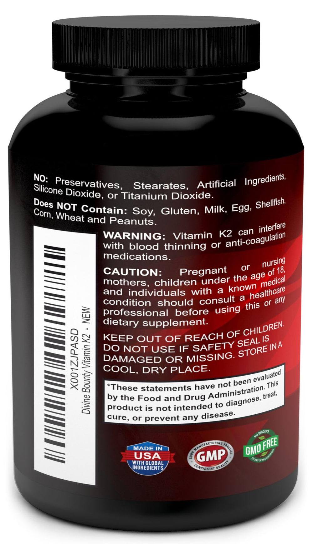 90-count non-GMO vegetarian capsules bottle