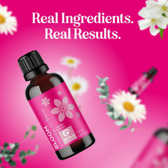DIY soaps and bath products with floral oil blend