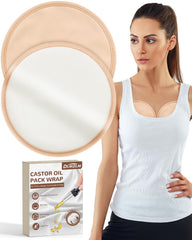 DLMDML Castor Oil Pack for Breast - front view