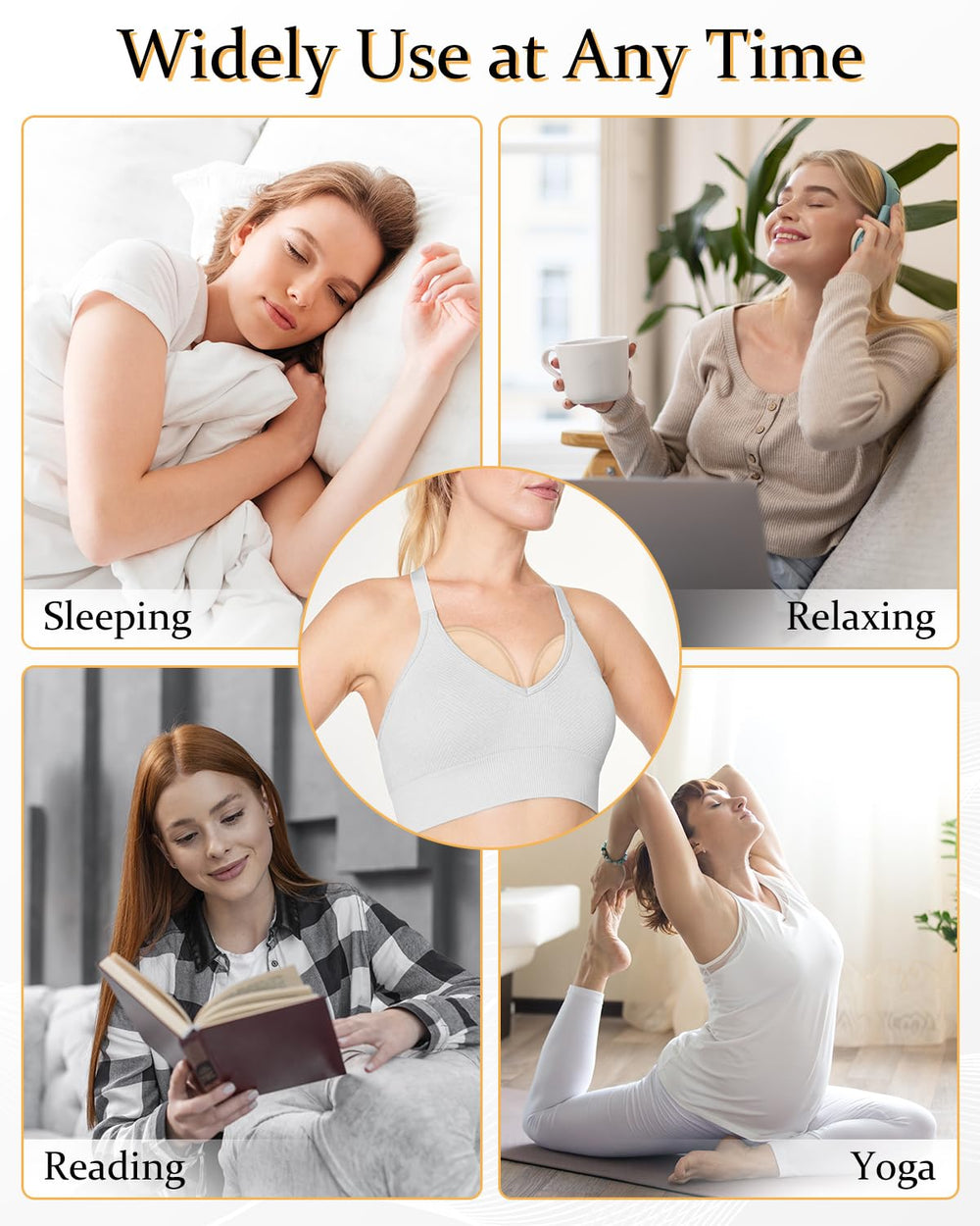 Reusable and easy-to-clean castor oil breast pack