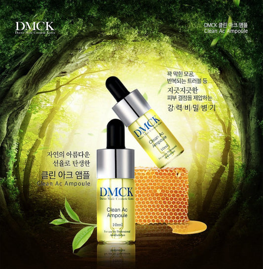 DMCK Concentrated Clean Ac Ampoule 10ml bottle close-up