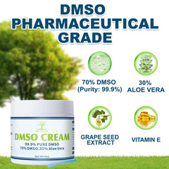 Person applying DMSO Cream to skin showing smooth absorption