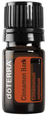 doTERRA Cinnamon Essential Oil bottle, 5 ml, front view