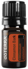 doTERRA Cinnamon Essential Oil bottle, 5 ml, front view