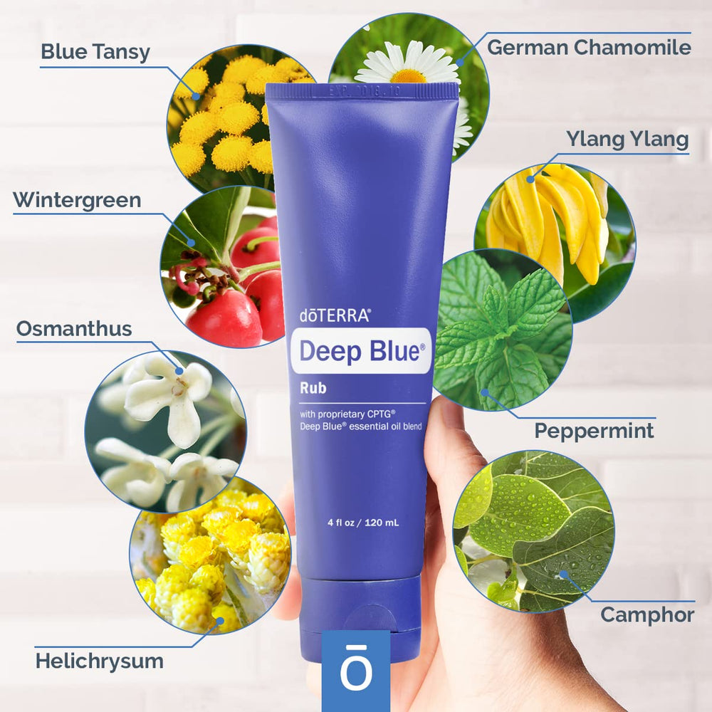 doTERRA Deep Blue Rub 4 oz 2-pack label