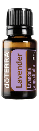 Bottle of doTERRA Lavender Essential Oil 15 ml