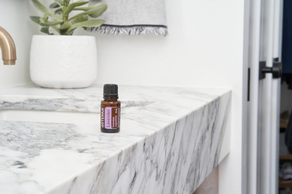 Lavender fields representing source of doTERRA oil