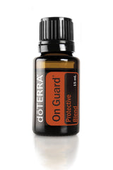 Front view of doTERRA On Guard 15 ml bottle