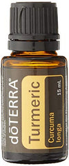 Bottle of doTERRA Turmeric Essential Oil 15 mL