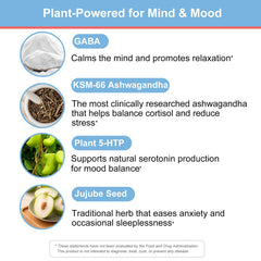 Gummies ingredients indicating vegan and gelatin-free