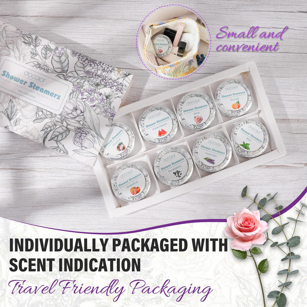 docolor grapefruit shower steamer delivering refreshing scent
