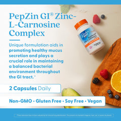 Graphic highlighting digestive health support from PepZin GI
