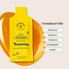 Doctor-formulated Beekeepers' Naturals kid immune blend