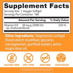 Close-up of Vitamin D3 (Cholecalciferol) softgels