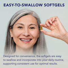 Mercury-free label on Doctor's Advantage Omega Shield packaging
