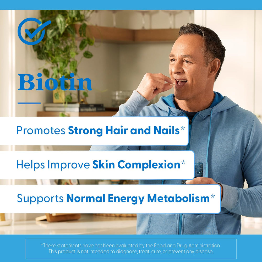 non-GMO gluten-free soy-free vegan Doctor's Best Biotin packaging