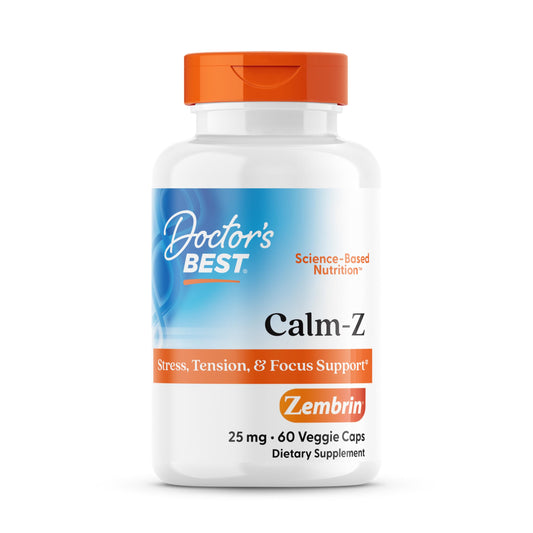 Product hero image: Doctor's Best Calm with Zembrin 60-count veggie capsules