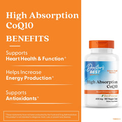 USP Verified CoQ10 bottle on display