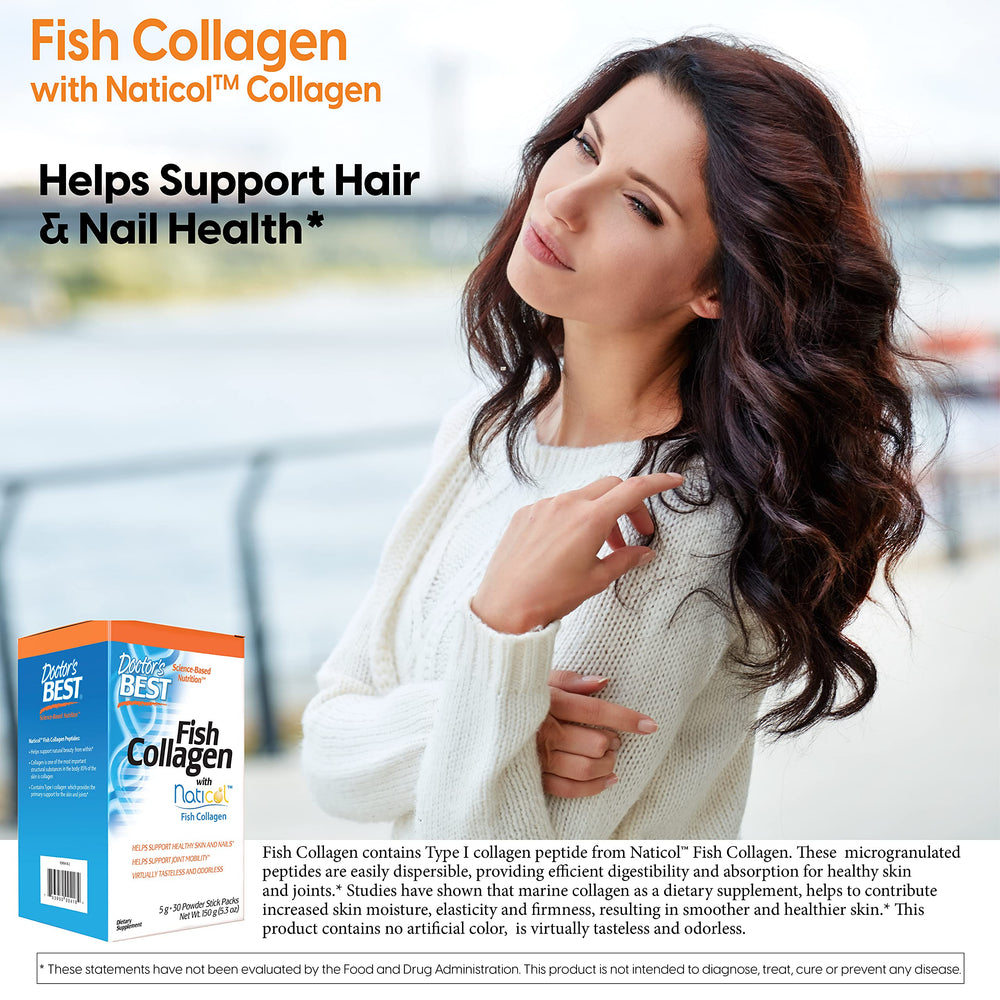 Healthy skin benefits from fish collagen