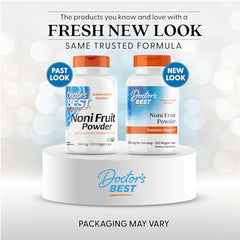 Back label of Doctor's Best Noni Concentrate bottle