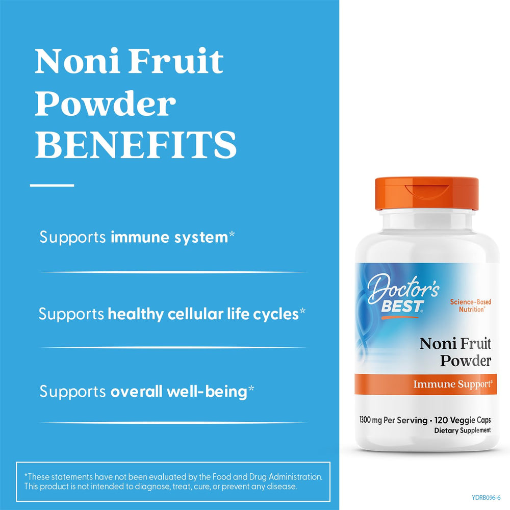 Doctor's Best Noni Concentrate packaging