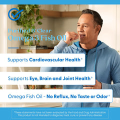 Packaging of Doctor's Best Omega-3 120 softgels