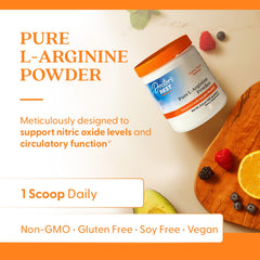 Ingredients list for Doctors Best Pure L-Arginine Powder