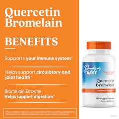 Quercetin Bromelain respiratory support