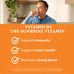Graphic showing available Vitamin D3 strengths: 1000 IU, 2000 IU, 5000 IU