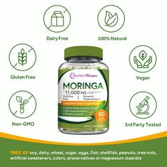 Non-GMO, gluten-free and dairy-free icons