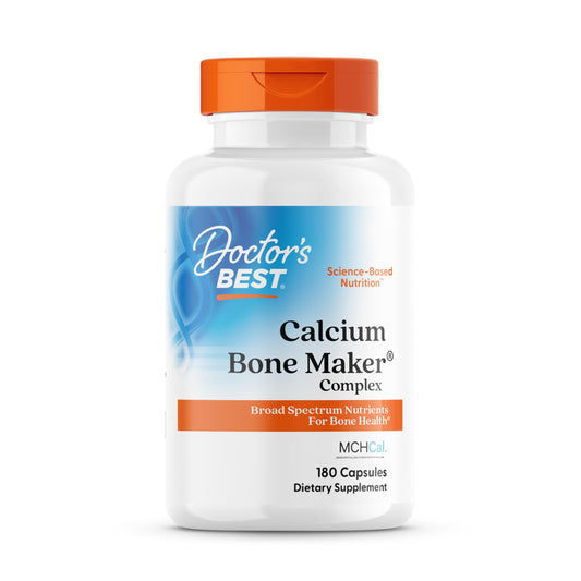Doctors Best Calcium Bone Maker Complex bottle label