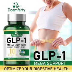 Doemfarty GLP-1 Probiotic bottle and capsules