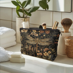 DOFQZ Moody Floral Dragonfly pattern detail adds vibrant double-sided design