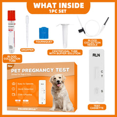 Test components with instruction manual