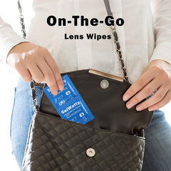 Cleans camera lens, goggles, and more with Domigard wipes
