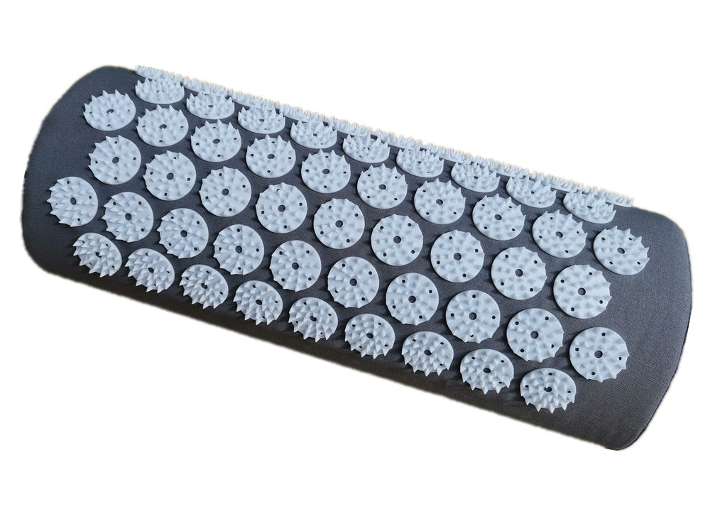 DoroSun acupressure massager pillow grey - front view