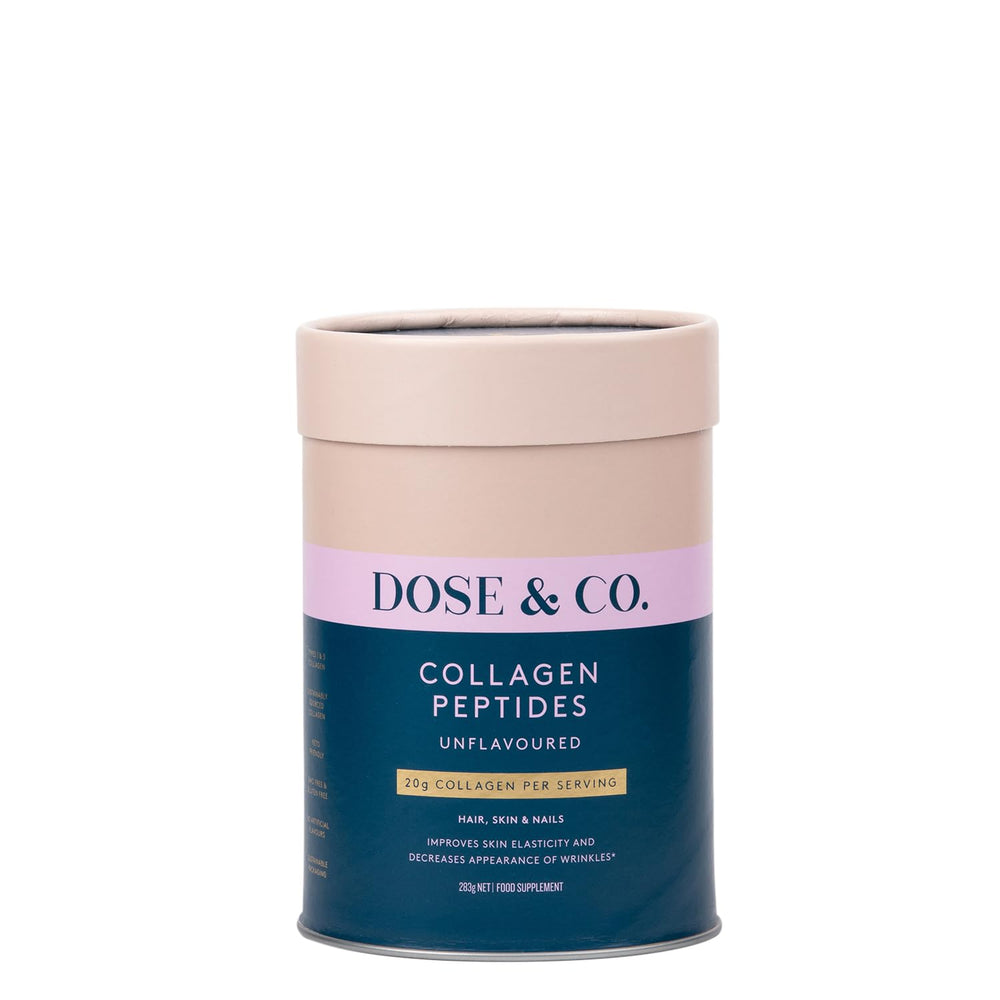 DOSE & CO Pure Collagen Peptides Unflavored 283 g container