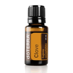 Bottle of doTERRA Clove Essential Oil 15 mL