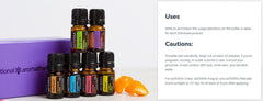doTERRA Console bottle offers soothing aroma for emotional moments.